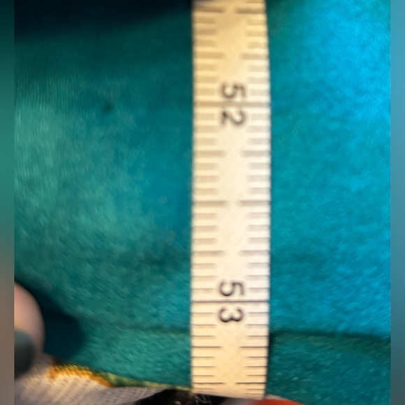 Tradition Djellaba Womens Long Hooded Kaftan‎ Teal Pink Embroidered Pocket Holes - Picture 8 of 9